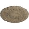 Ekena Millwork Marseille Ceiling Medallion (Fits Canopies up to 7 3/8"), 21"OD x 2"P, Gobi Desert Crackle CM21MAGDC - alternate 3